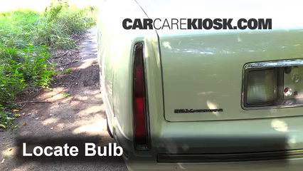 1997 Cadillac DeVille 4.6L V8 Sedan Lights Tail Light (replace bulb)
